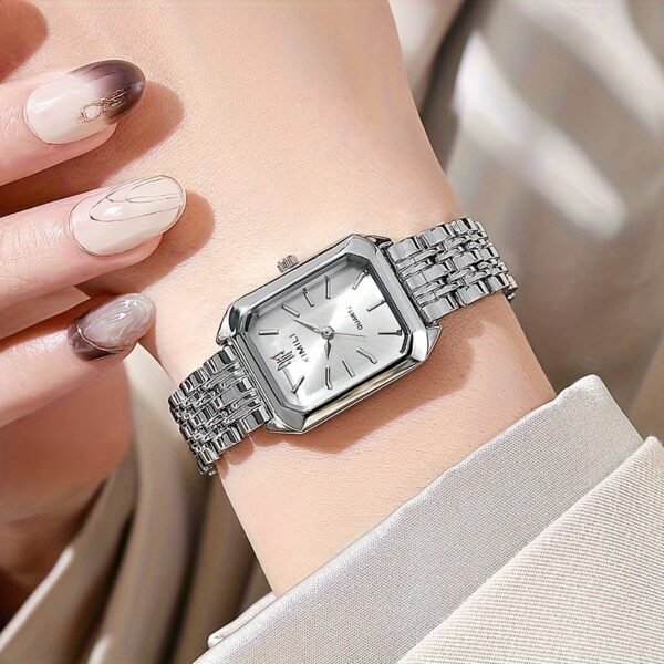 New Foreign Trade Women's Watch - Fashionable Simple Square Quartz Wristwatch for Female Students - Image 6