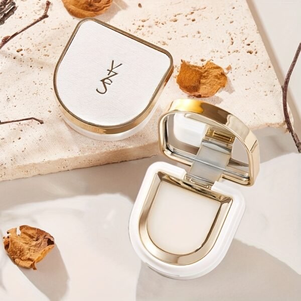 Portable Solid Perfume for Women, Long-Lasting Natural Fresh Floral Musk Scent, Compact and Convenient for Everyday Use and Dates, Alcohol-Free Solid Perfume Stick in Elegant White and Golden Packaging, Date Night Fragrance | Sleek Design | Alcoholfree Perfume