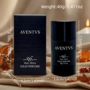 NBXG09 Long-Lasting Solid Perfume – Refreshing, Portable, Suitable for Women and Men – Ideal for Dates, Daily Use, and as a Unique Father’S Day Gif