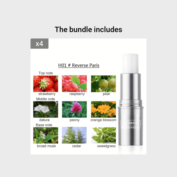 Solid Love Perfume - Women Solid Perfume Portable Balm, Long-lasting Fragrance, Charming Fragrance, Pocket Solid Balm Stick plant squalane - Image 11